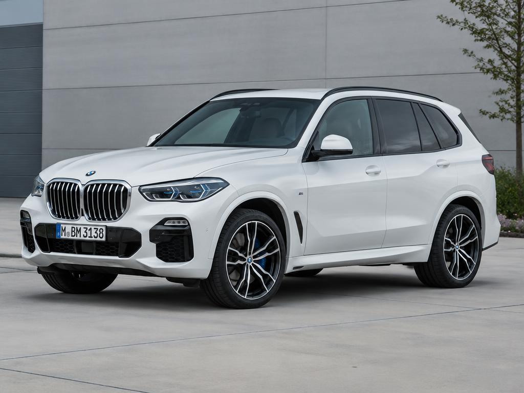 Witte BMW X5 SUV in nette staat